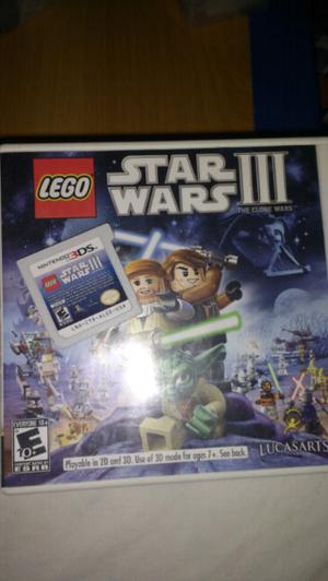 Vendo LEGO Star Wars 3 Nintendo 3ds como nuevo en caja!!