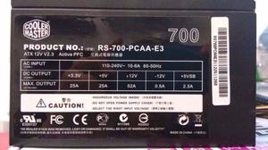 fuente cooler master extreme power plus 700W REALES