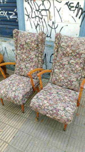 Antiguos sillones de estilo