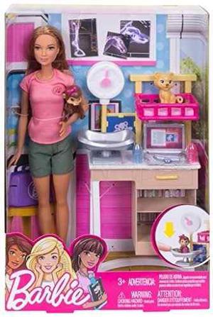 Barbie Doctora Bebes Pediatra O Veterinaria Mascotas Nuevas