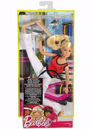 Barbie Made To Move Artes Marciales Original