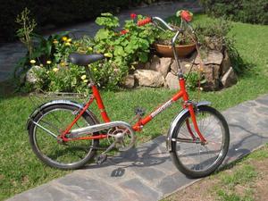 Bicicleta plegable miniroda rodado 20