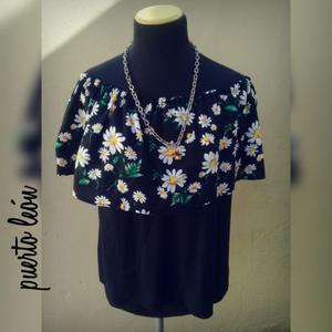 Blusa estampada de primera calidad