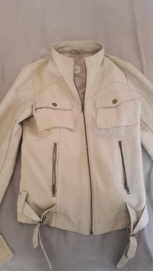 Campera de cuero PRUNE medium nueva