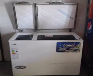 Freezer bambi FH , doble puerta 350 lts