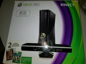 Impecable Xbox 360 con kinect $
