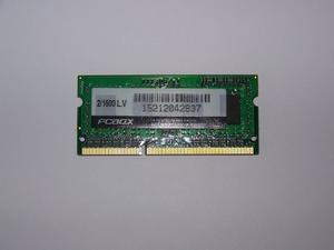 Memoria Sodim Ddr3 2gb De  Mhz (memoria Para Notebook)