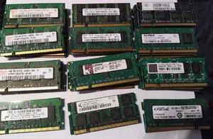 Memorias Ram Ddr2 1gb Sodimm Notebook Varias Marcas