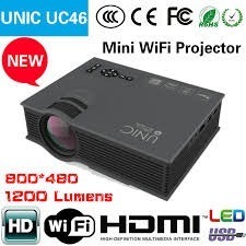 Mini Proyector  Lumens Hdmi Vga Usb Wifi Control Remoto