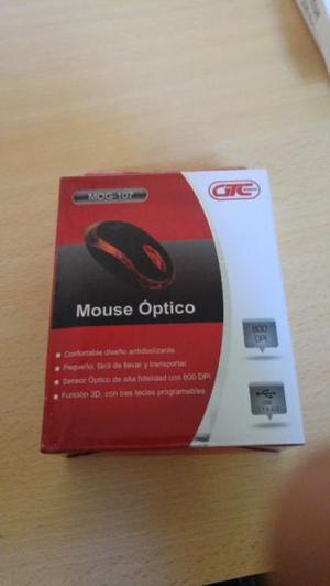 Mouse optico GTC MODELO 107 práctico y dinámico