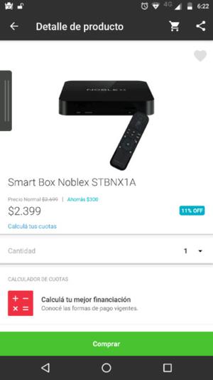 Smart box tv