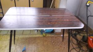 mesa de formica plegable