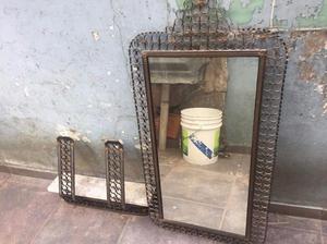 Espejo antiguo + Base de Mármol