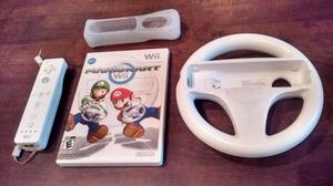 Mario Kart Wii + WiiMote, Volante y Funda
