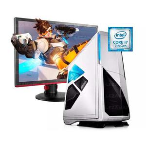 Pc Intel Core I7 + 8gb + 1tb + Usb3.0 + Monitor 19 Led