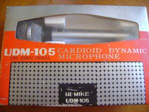 Vendo micrófono UDM-105 unidireccional