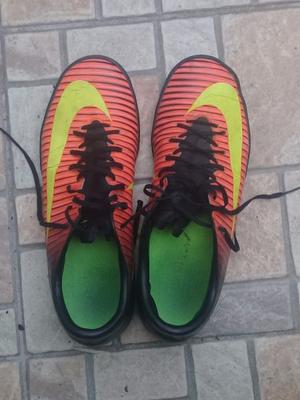 BOTINES NIKE MERCURIAL - IMPECABLES - TALLE 9 USA