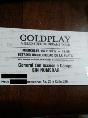 Coldplay 15 de noviembre