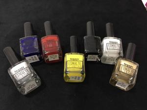 Esmaltes de stamping x 7 unidades