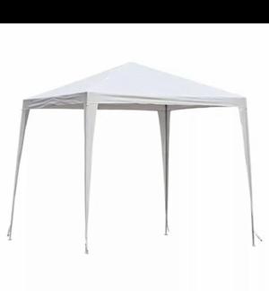 Gazebo blanco nuevo