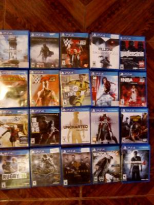 Juegos de play 4