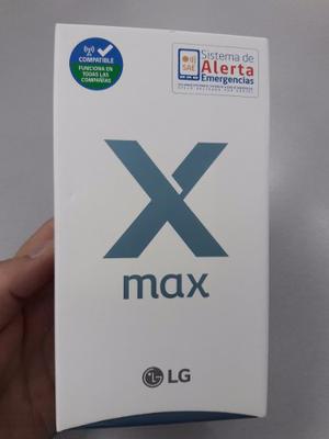 Lg X Max,libre Para Todas Las Empresas.
