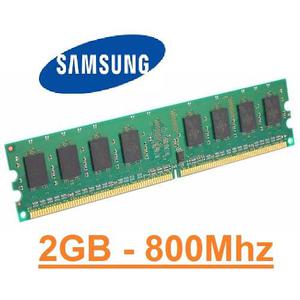Memoria Ram Ddr2 2gb 800mhz Samsung - Intel Y Amd