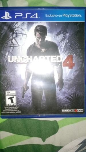 Uncharted 4 físico ps4 play station 4