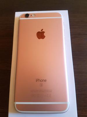 Vendo iPhone 6s Rosa de 64gb impecable