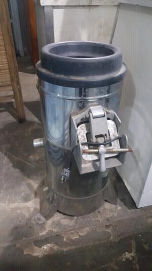 peladora de papas 12 kg industrial acero FUNDIMEC