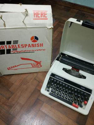venta de maquina de escribir omega 300