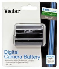 Batería Vivitar En-el15 Para Nikon D D D600 D610