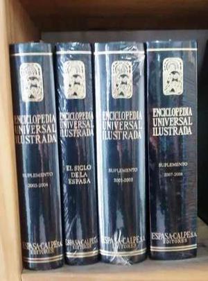 Enciclopedia Universal Ilustrada Espasa Calpe - Suplementos