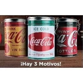 Latas De Coca Coleccionables, Lote X 3, Cierre Hermetico..