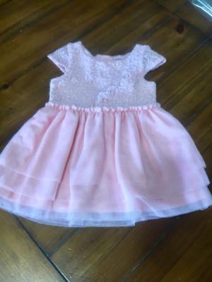 Vestido Osh Kosh de niña 12 meses importado