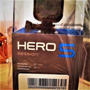 Camara Gopro Hero 5 session.