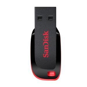 Pendrive Sandisk Cruzer Blade 16gb Negro Blister En Lanus