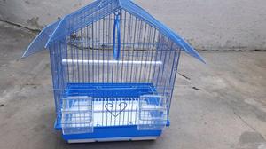 Vendo o permuto lote de 5 jaulas con sus comederos