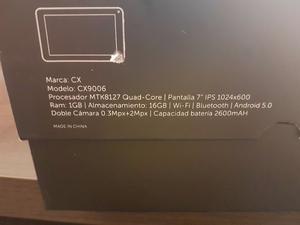 tablet Marca CX  GB impecable 1 mes de uso