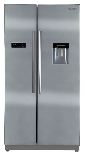 Heladera Peabody Side By Side Acero Inox Pe-hs55d 633 Lts