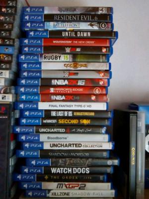 Juegos de PS3 y PS4