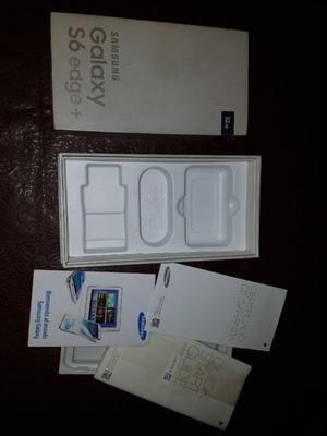 Caja Samsung Galaxy S6 Edge + 32gb Black Manuales Original