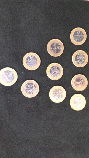 Colección de monedas Olímpicos Rio