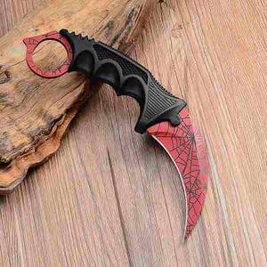 Cuchillo Karambit Kerambit Crimson Web Cs Go Acero Inox Csgo