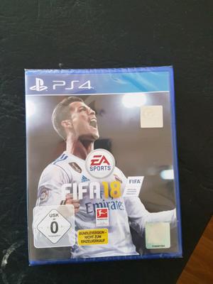 FIFA 18 STANDARD FÍSICO PS4 NUEVO SELLADO