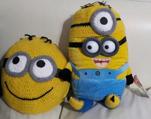 PELUCHE MINION GRANDE CON SONIDO