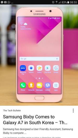 Samsung Galaxy A pink. LIBRE!!
