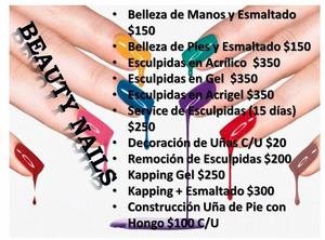 Uñas Esculpidas Al Mejor Precio