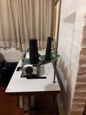 Vendo máquina de coser OVERLOCK de 5 hilos.impecable!!