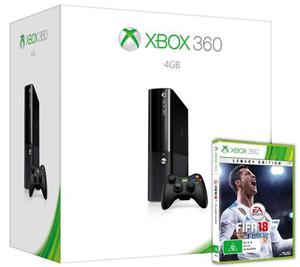 Xbox 360 Stingray 4gb Nueva + Fifa 18 (fisico) + Trafo 500w